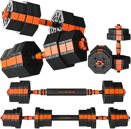 Mancuernas ajustables 30kg: Estética y Funcionalidad en Casa