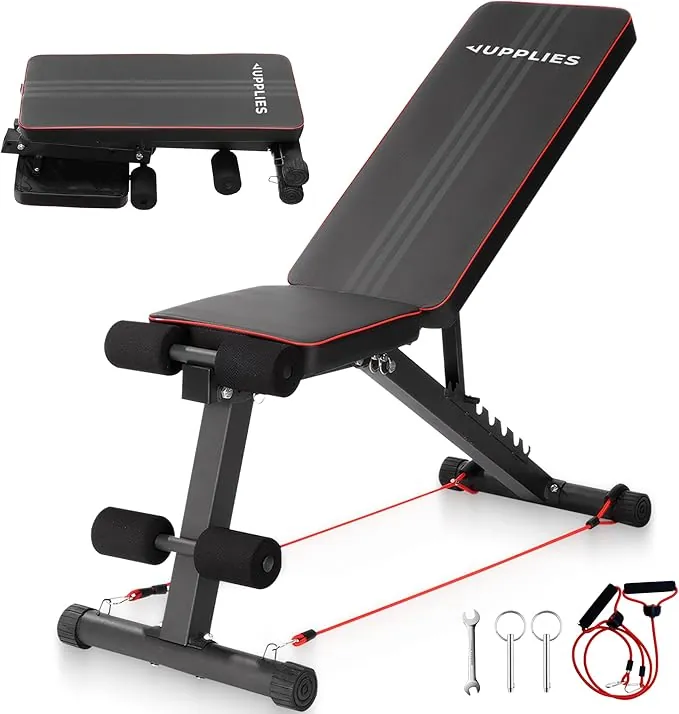 Ventajas del banco Jupplies para entrenamientos en casa